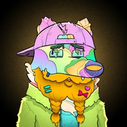 Trippy Wolf #1478