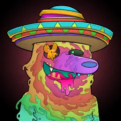 Trippy Wolf #1683
