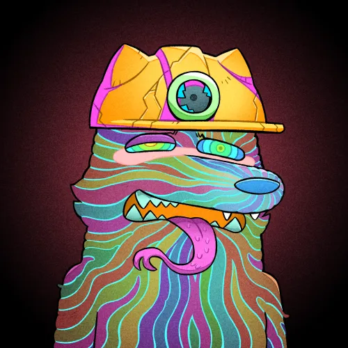 Trippy Wolf #839