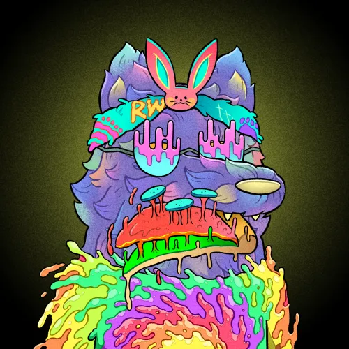 Trippy Wolf #863