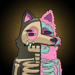 Trippy Wolf #581