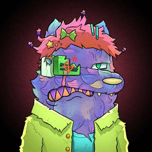 Trippy Wolf #798