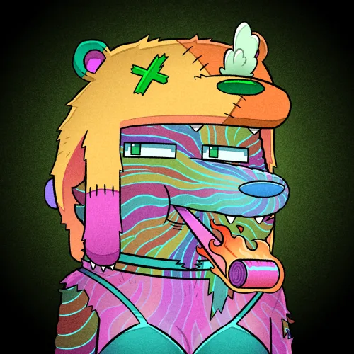 Trippy Wolf #1878