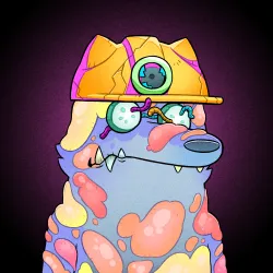 Trippy Wolf #1425