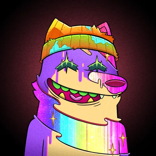 Trippy Wolf #1311