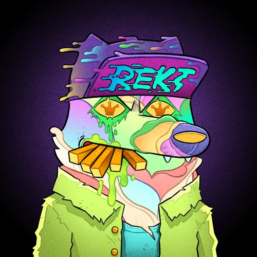 Trippy Wolf #1166