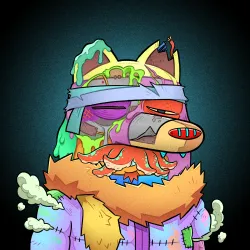 Trippy Wolf #1716