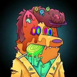 Trippy Wolf #1194