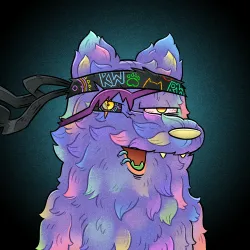 Trippy Wolf #2047