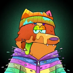 Trippy Wolf #700