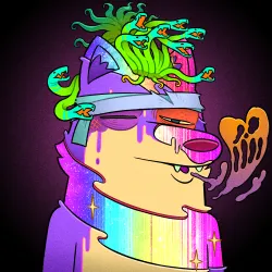 Trippy Wolf #2032