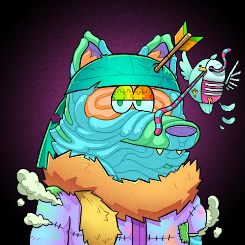 Trippy Wolf #233