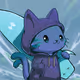 purrple surfer by jeff