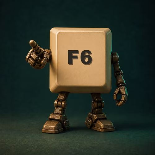HypeButton #0618 — F6