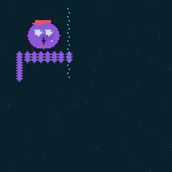 Purple Octopus #2462
