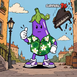 OK EGGPLANT #117
