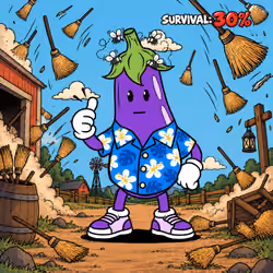 OK EGGPLANT #232