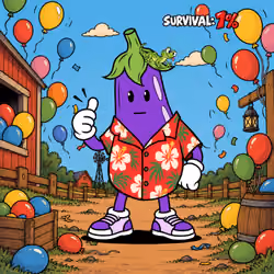 OK EGGPLANT #97