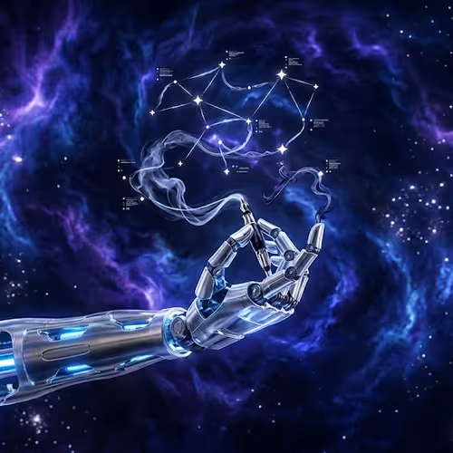 Nebula Calligraphy (The Scribe)