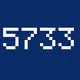 5733
