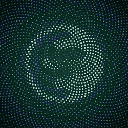Jade Botanical Clock