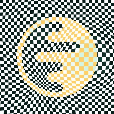 Viridian Grid Illusion