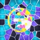 Violet Fragmented Radiance