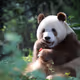 brown panda