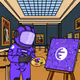 Purple Mural