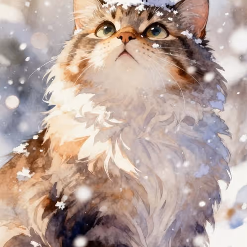 Cat and Bird