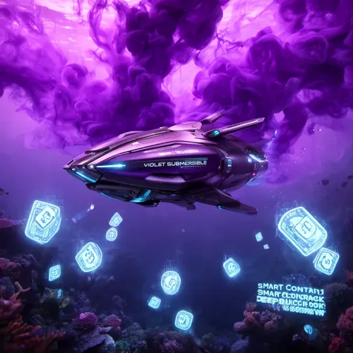 Ink Violet Voyage
