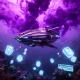 Ink Violet Voyage