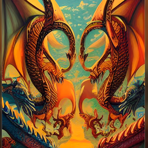 free flying dragons