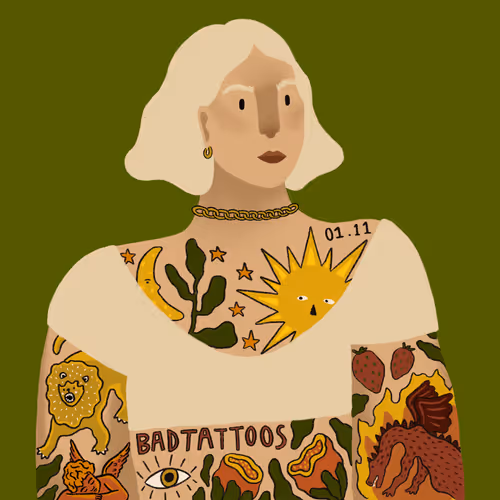 Bad Tattoos Town Lore