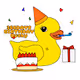366DAYS BIRTHDAY Ducky