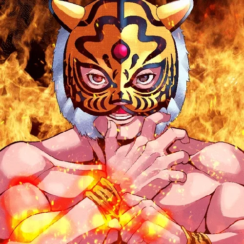 THE FIRST TIGER MASK NFT ANIMATION ver