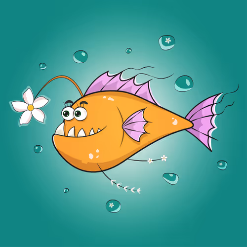 At the bottom of the sea...