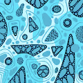 Flowing backgrounds