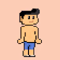 male character pixel