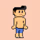 male character pixel
