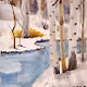 paint with watercolor