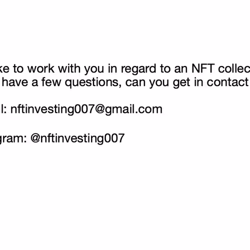 Please contact me - thanks
