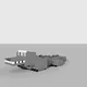 Voxel Crocodile 3D