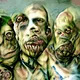 Zombie AI art
