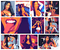 Real brazilian girl in pixel art collection