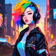 CYBERPUNK POPSTAR: Valery Voltage