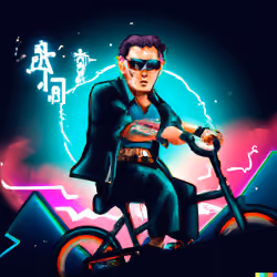 Yakuza biker