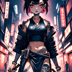 Yakuza warrior
