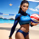 Beach volleyball womens