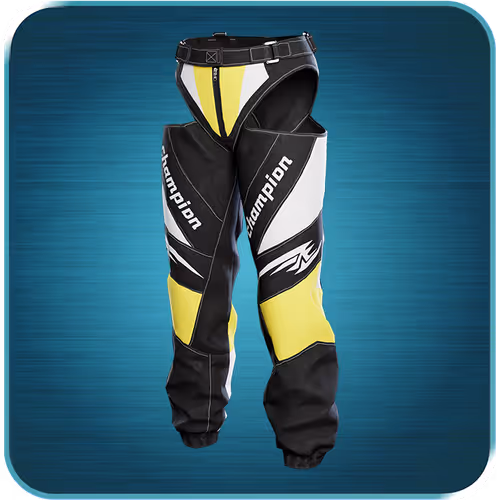Leather racing pants